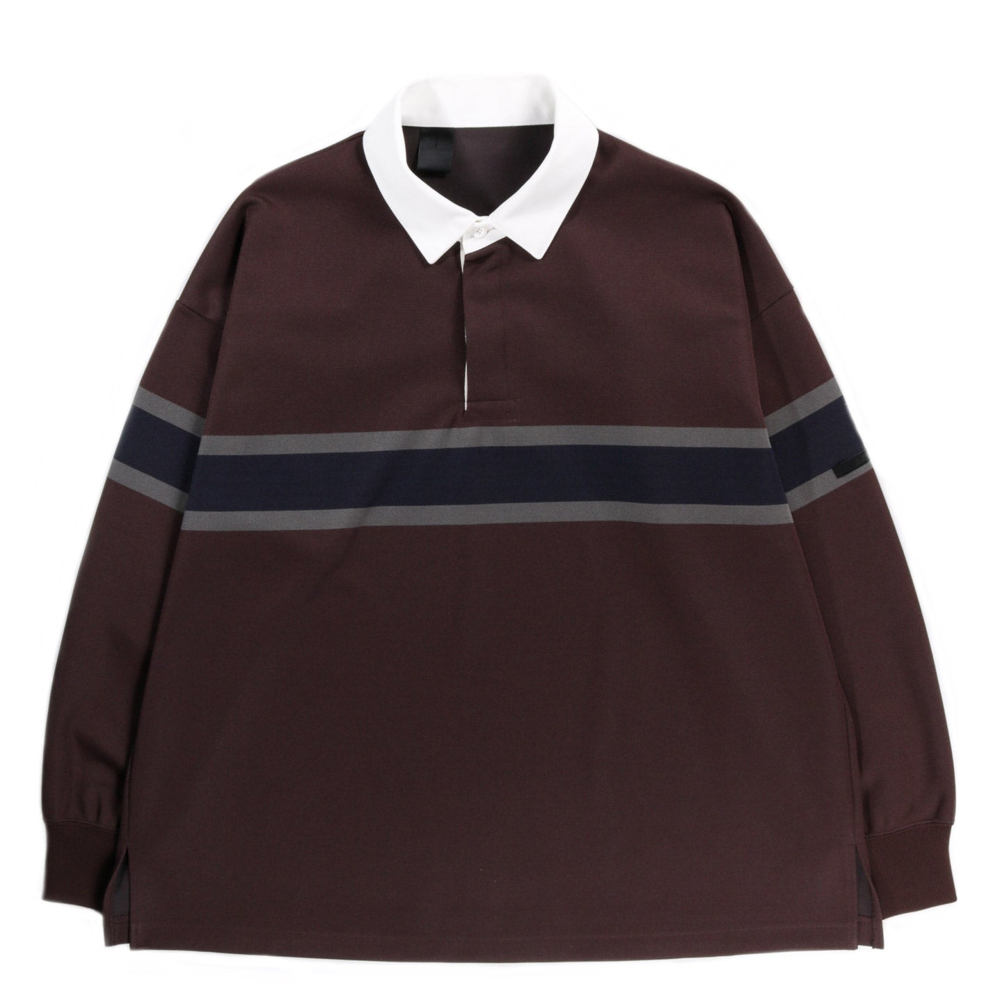 N.HOOLYWOOD 2232-CS03 RUGBY TRACK TOP BROWN