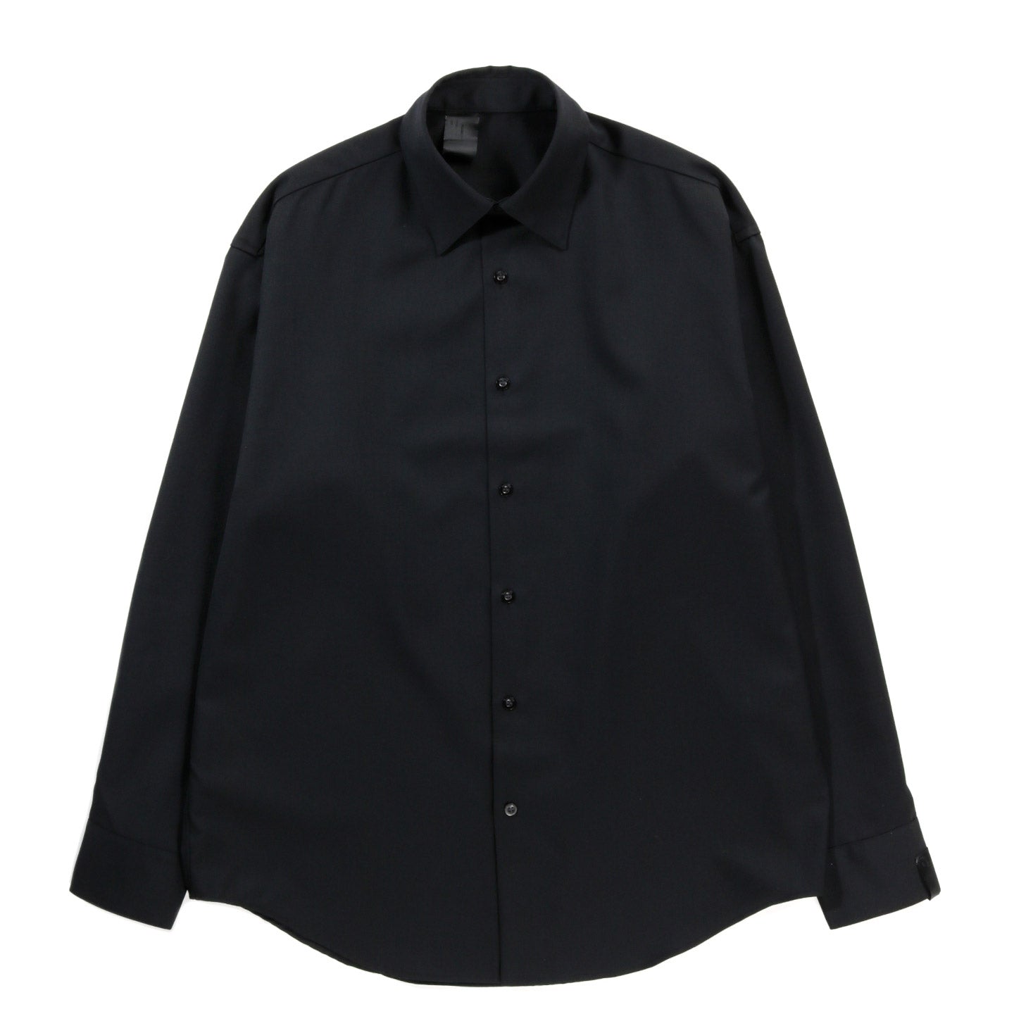 N.HOOLYWOOD 2252-SH13 WOOL SHIRT BLACK