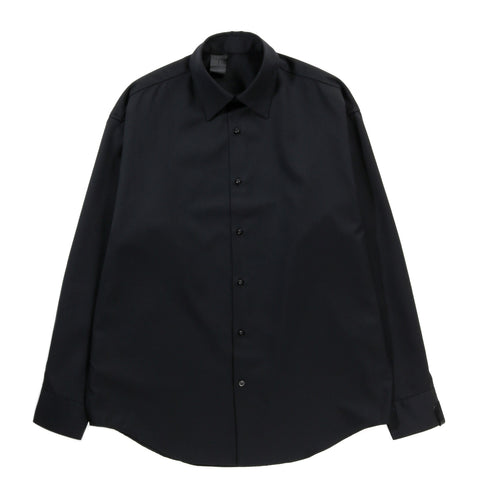 N.HOOLYWOOD 2252-SH13 WOOL SHIRT BLACK