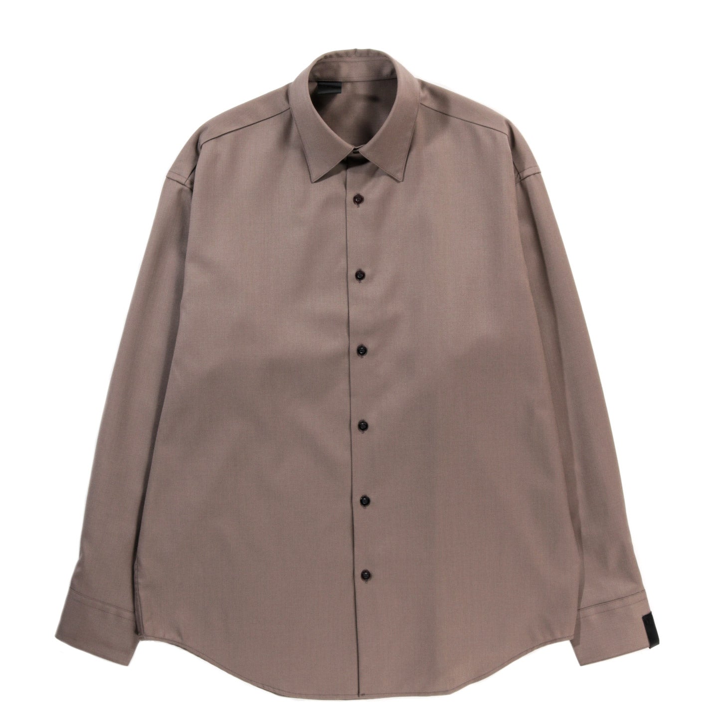 N.HOOLYWOOD 2252-SH13 WOOL SHIRT MOCHA