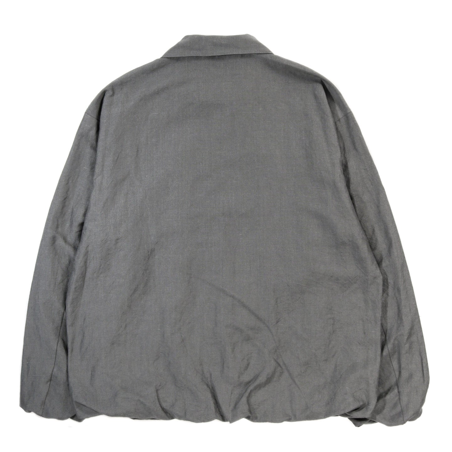 N.HOOLYWOOD 2251-BL08 WOOL / LINEN TRACK BLOUSON GRAY
