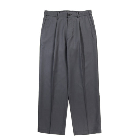 N.HOOLYWOOD 2252-PT06 WIDE EASY SUIT PANTS CHARCOAL