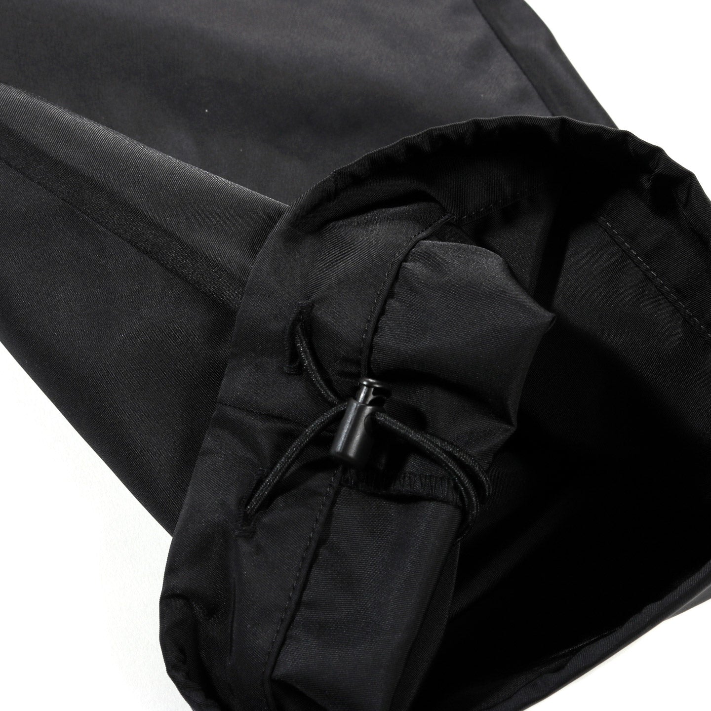 N.HOOLYWOOD 2251-CP27 NYLON FATIGUE EASY PANTS BLACK