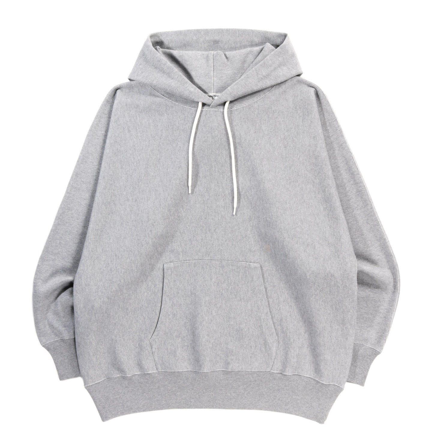 NANAMICA HOODED PULLOVER SWEATSHIRT HEATHER GRAY