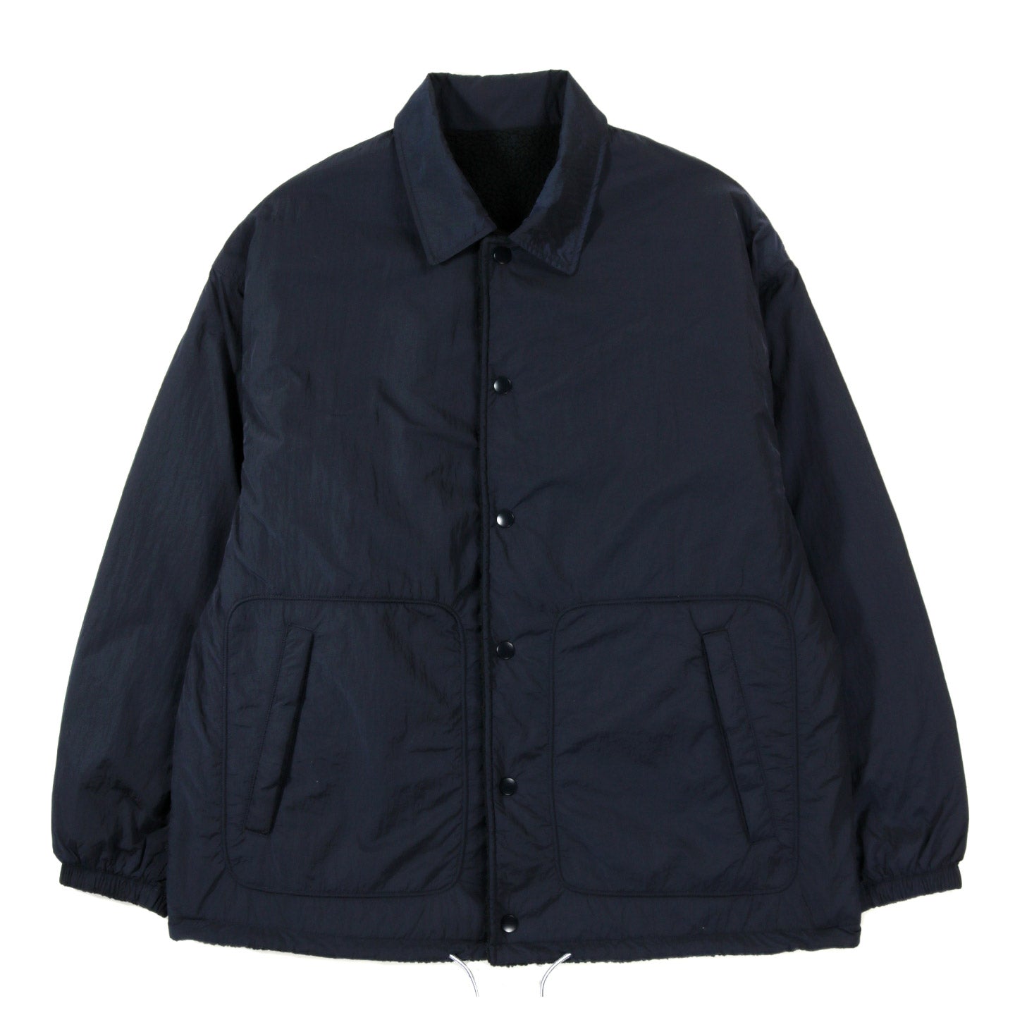 NANAMICA REVERSIBLE WIND JACKET DARK NAVY