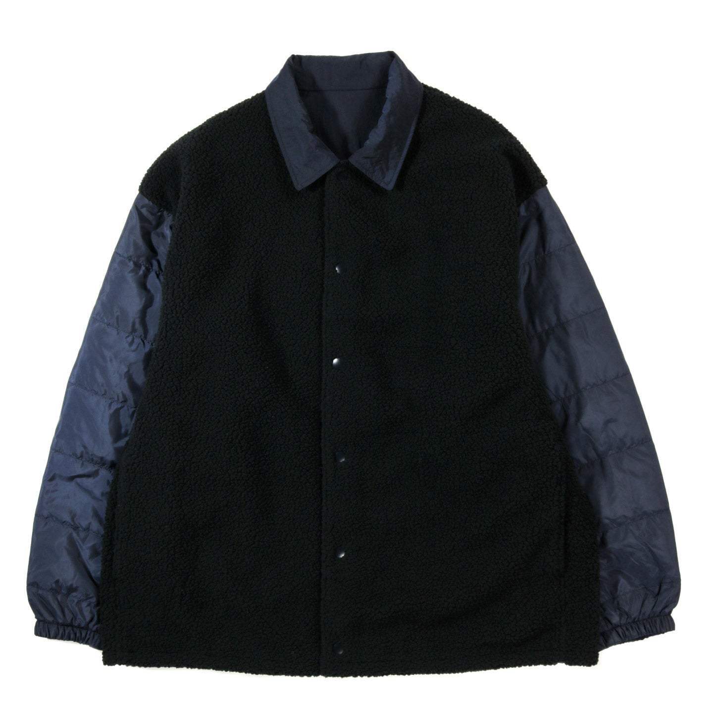 NANAMICA REVERSIBLE WIND JACKET DARK NAVY