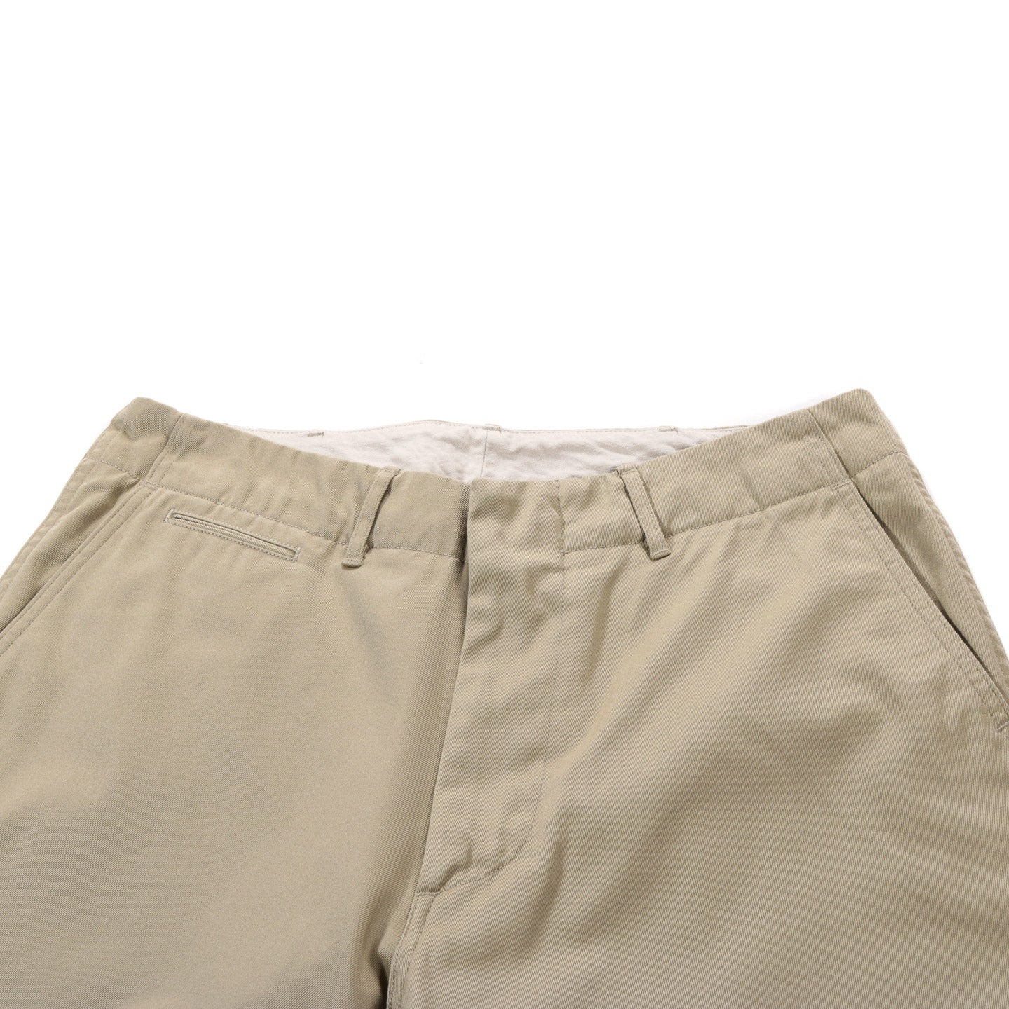 NANAMICA WIDE CHINO PANTS KHAKI