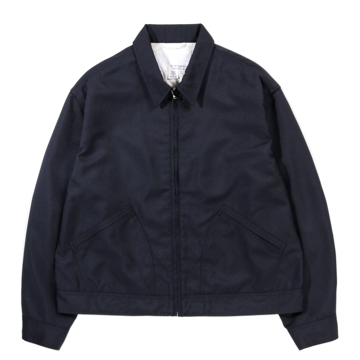 NANAMICA POLYESTER TWILL DECK JACKET DARK NAVY