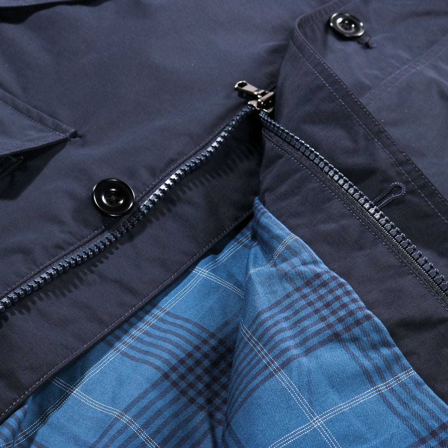 NANAMICA 2L PERTEX UNLIMITED FIELD JACKET DARK NAVY