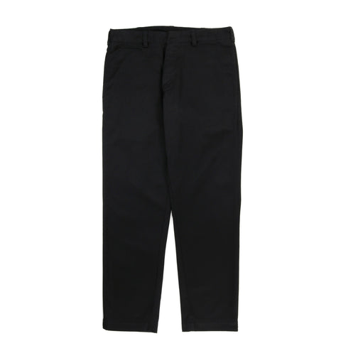 NANAMICA STRAIGHT CHINO PANTS BLACK
