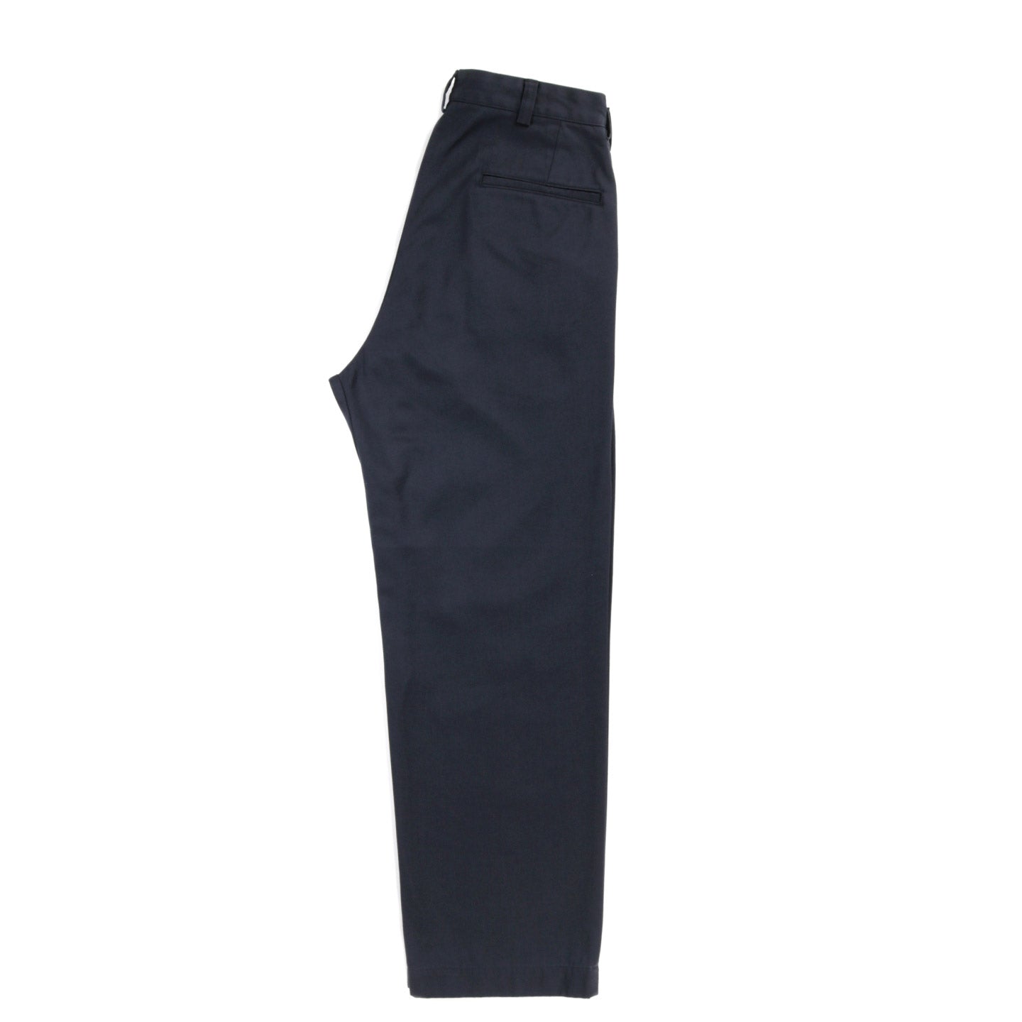 NANAMICA WIDE STRAIGHT CHINO PANTS NAVY