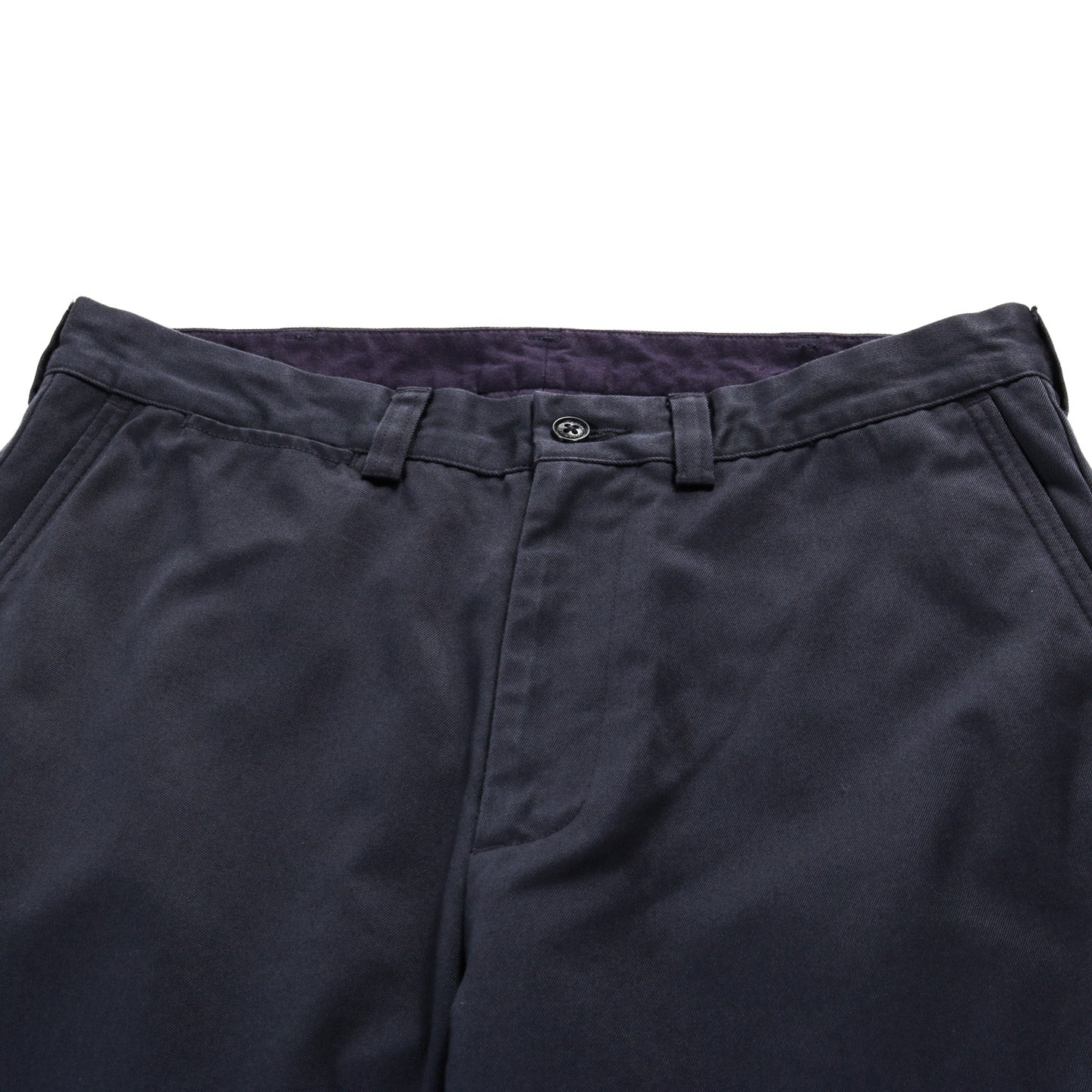 NANAMICA WIDE STRAIGHT CHINO PANTS NAVY