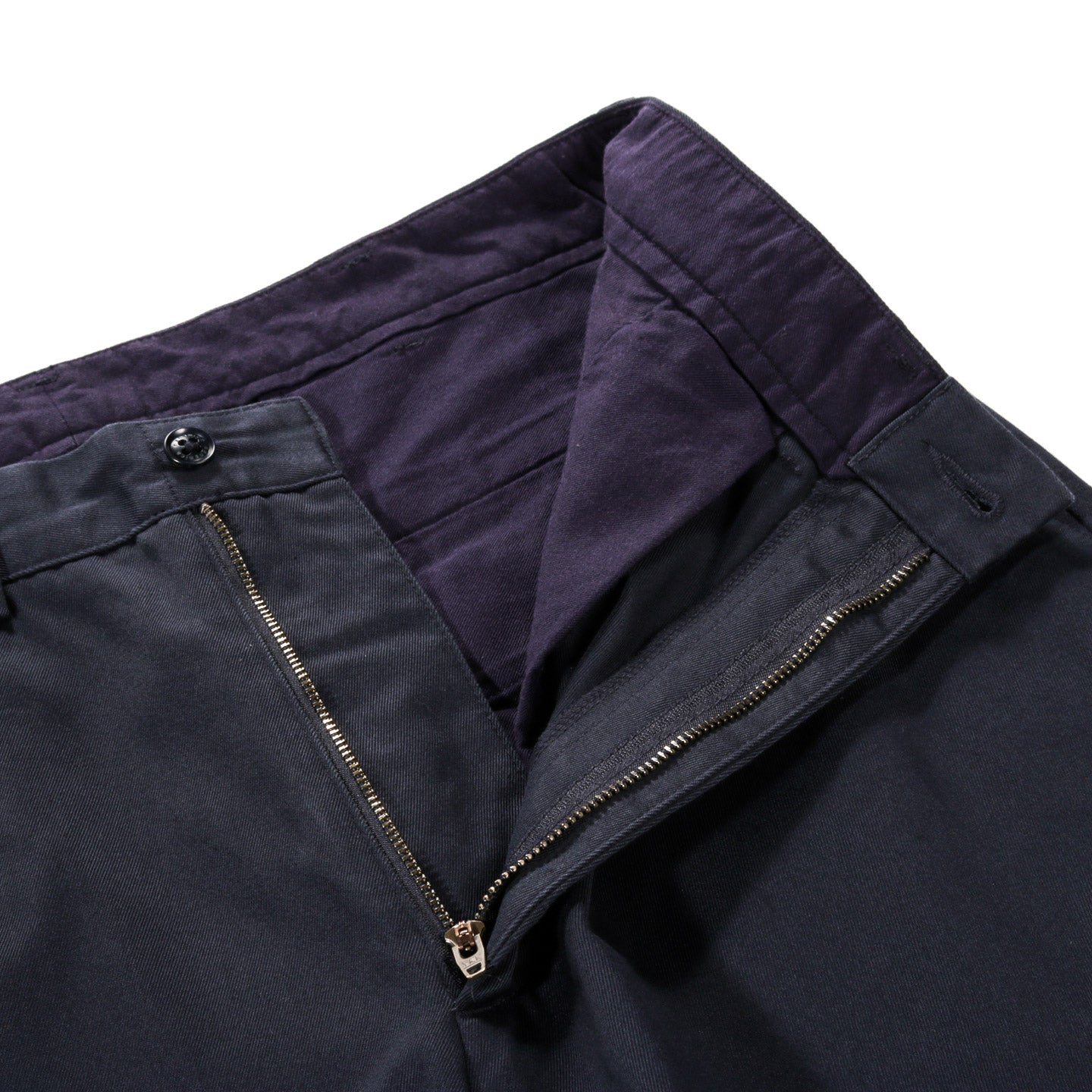 NANAMICA WIDE STRAIGHT CHINO PANTS NAVY