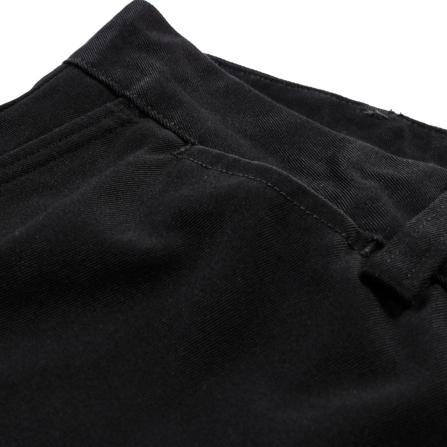NANAMICA WIDE STRAIGHT CHINO PANTS BLACK