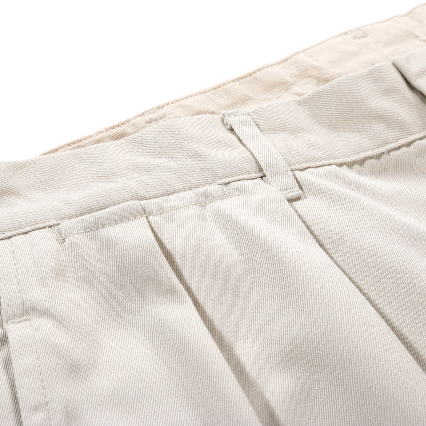 NANAMICA DOUBLE PLEAT CHINO SHORTS DRY SAND