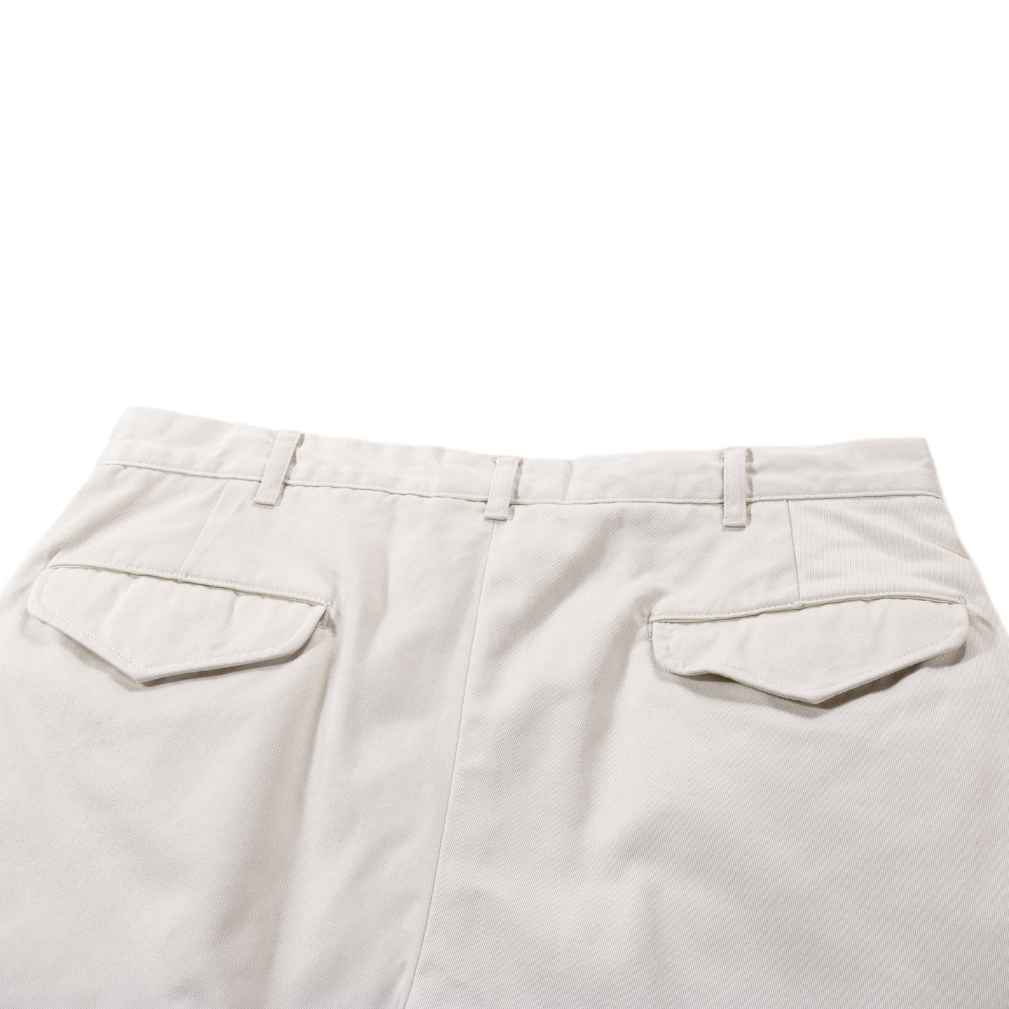 NANAMICA DOUBLE PLEAT CHINO SHORTS DRY SAND