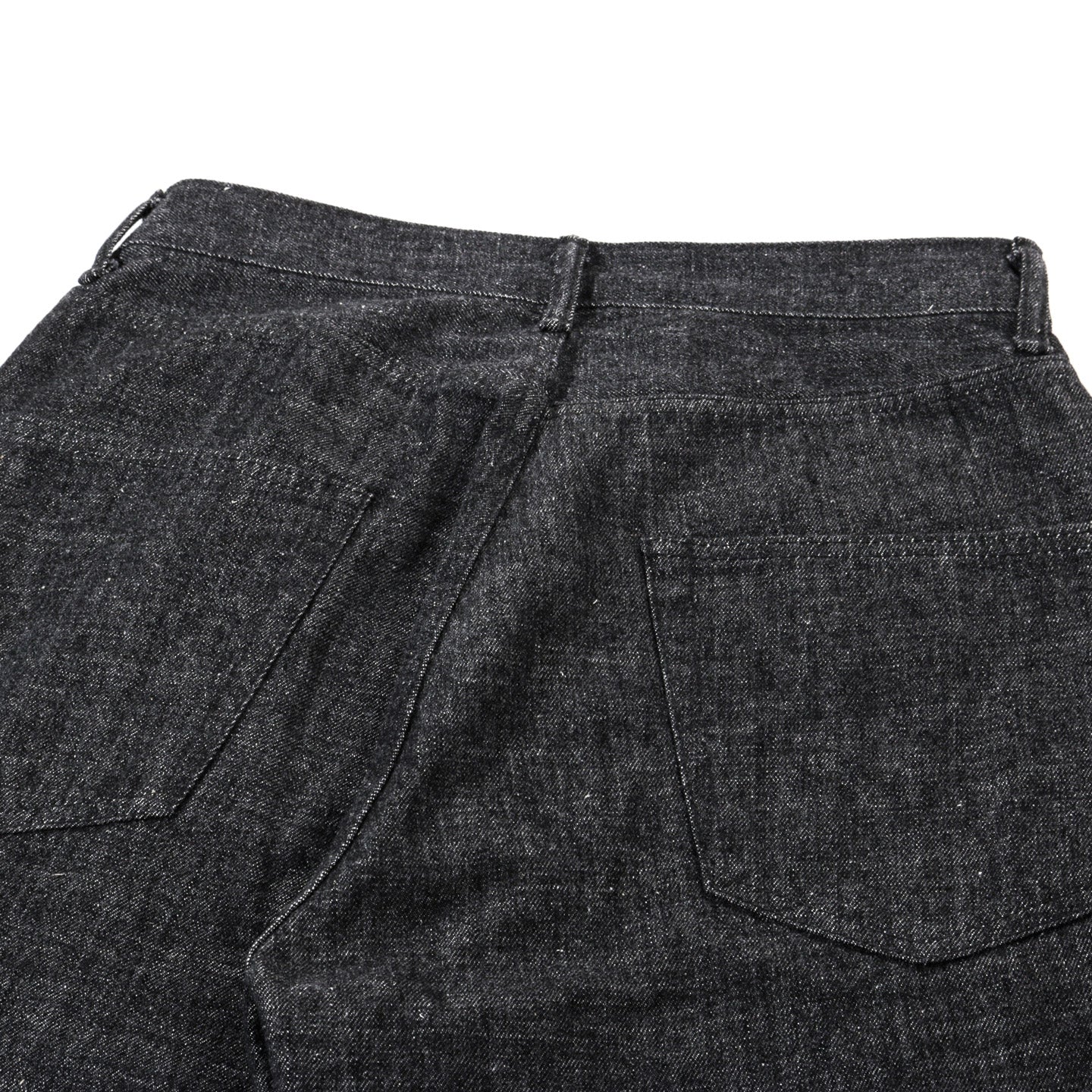 NANAMICA SELVAGE DENIM PANTS BLACK