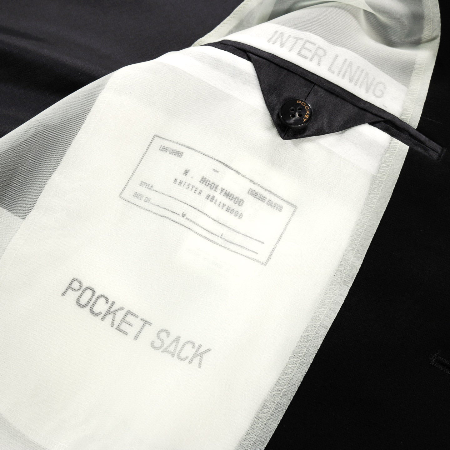 N.HOOLYWOOD JK06-095 BOXY SUIT JACKET BLACK