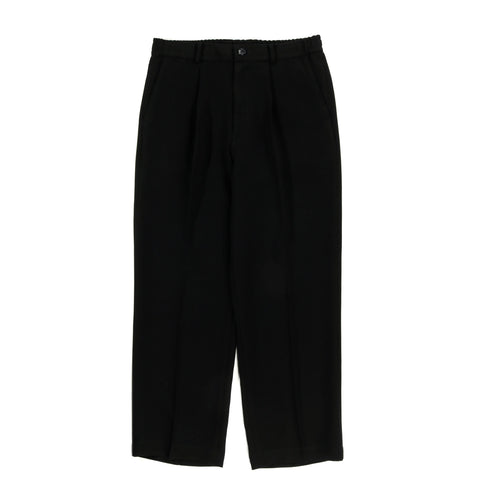N.HOOLYWOOD PT06-095 WIDE EASY SUIT PANTS BLACK