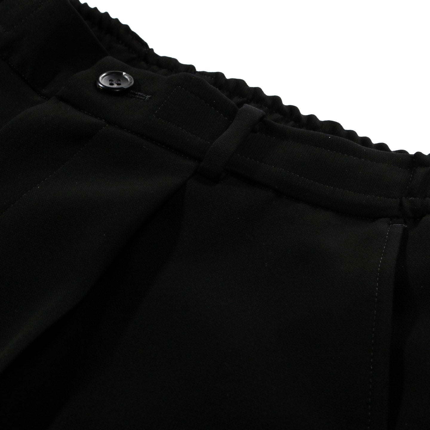 N.HOOLYWOOD PT06-095 WIDE EASY SUIT PANTS BLACK