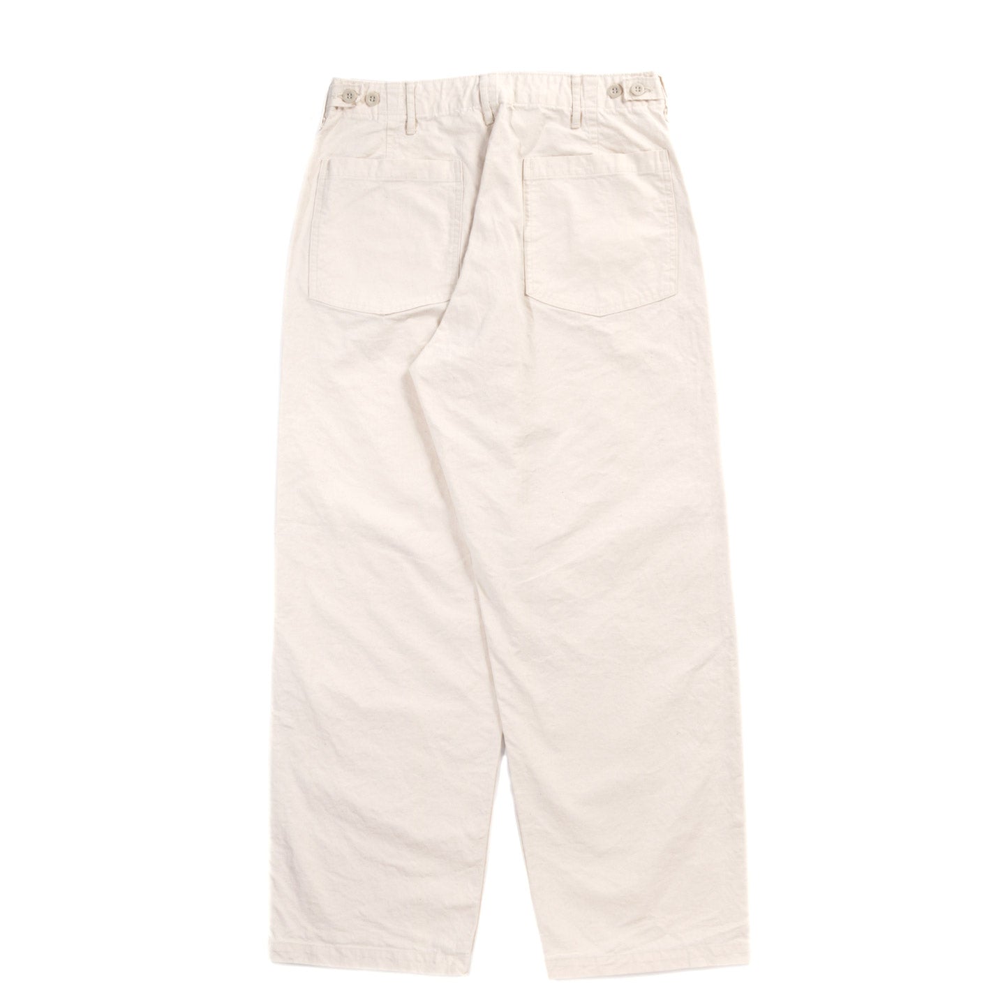ORSLOW SUMMER FATIGUE PANTS ECRU
