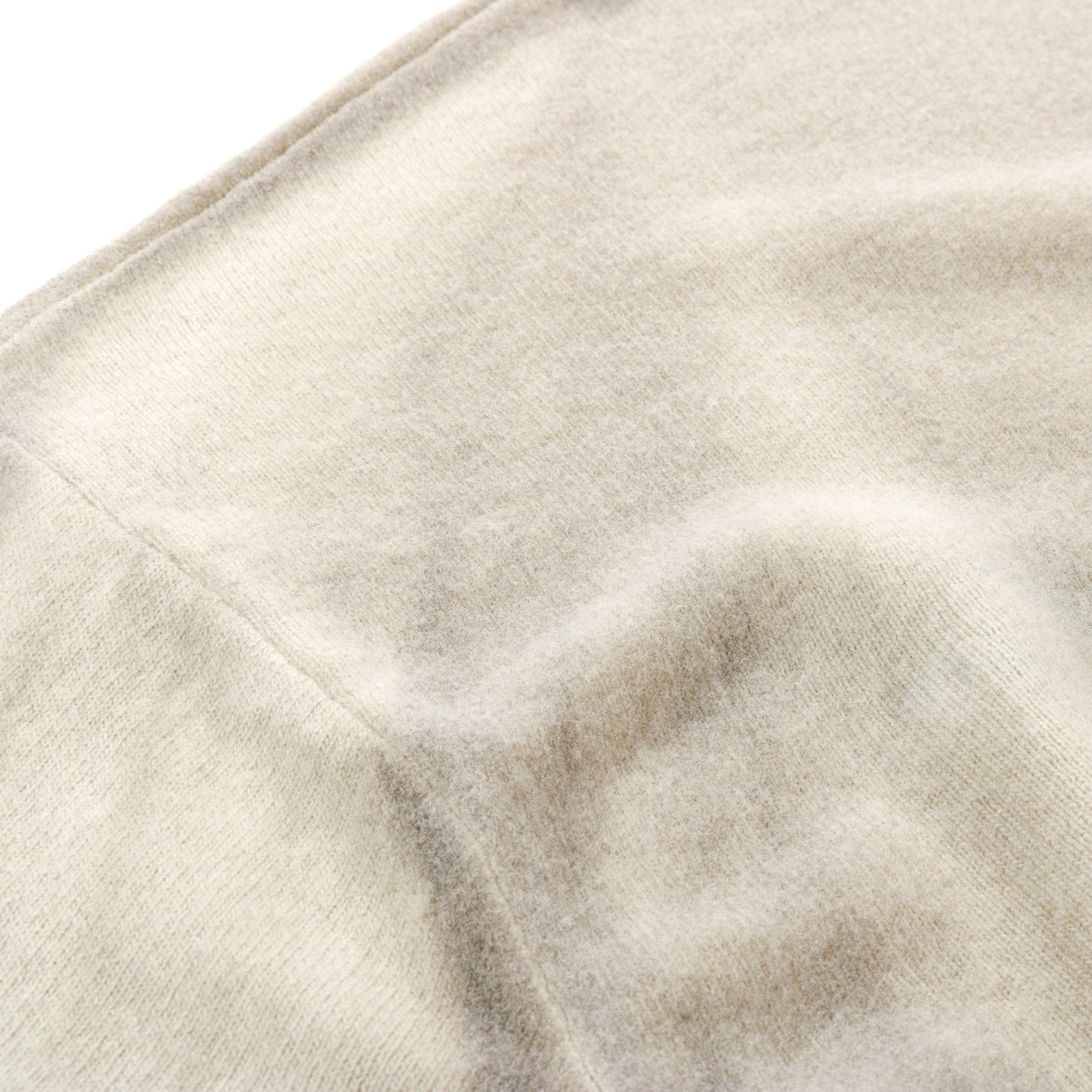 OUR LEGACY SLANT KNIT MOSS SPRAY DYE CHERUB WOOL