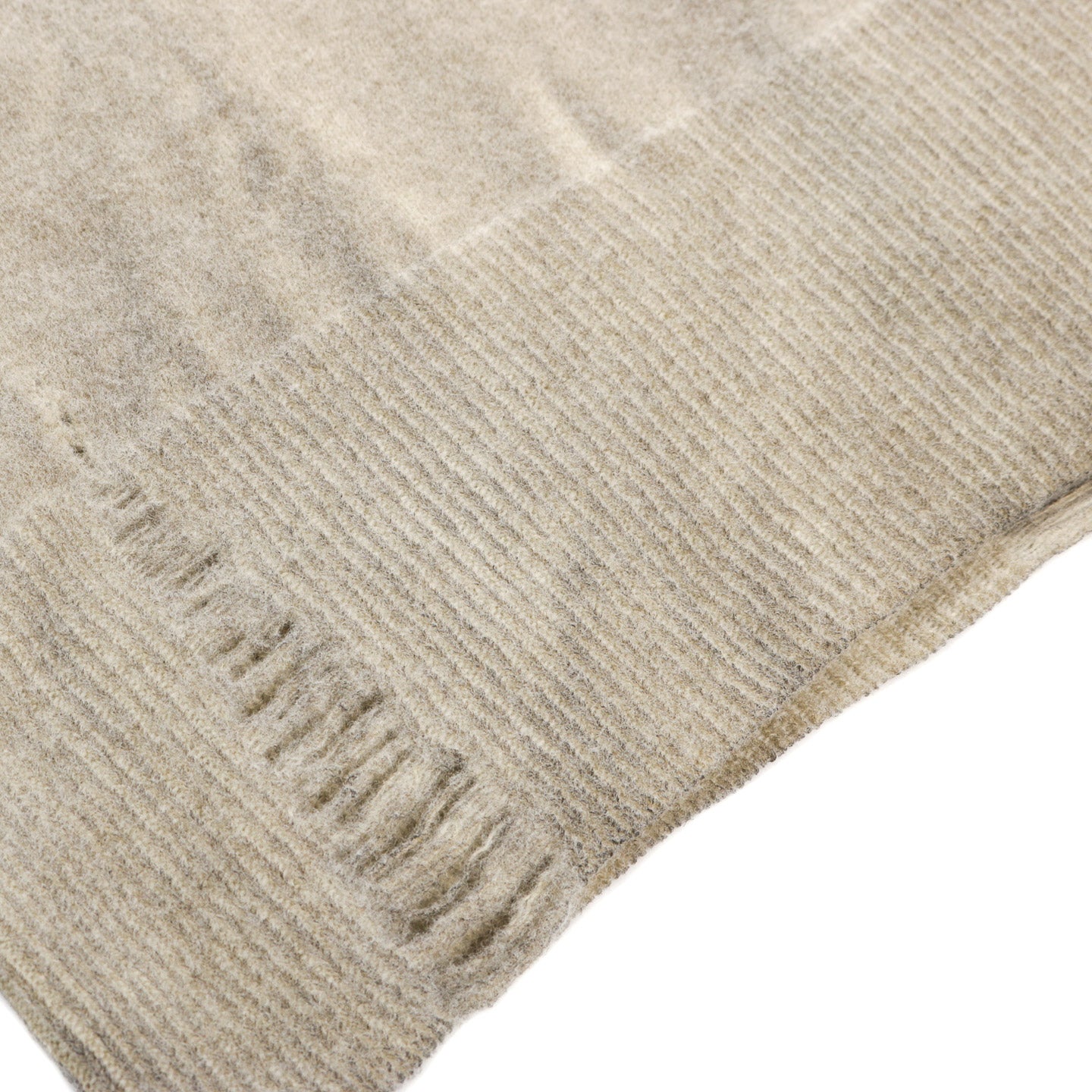 OUR LEGACY SLANT KNIT MOSS SPRAY DYE CHERUB WOOL