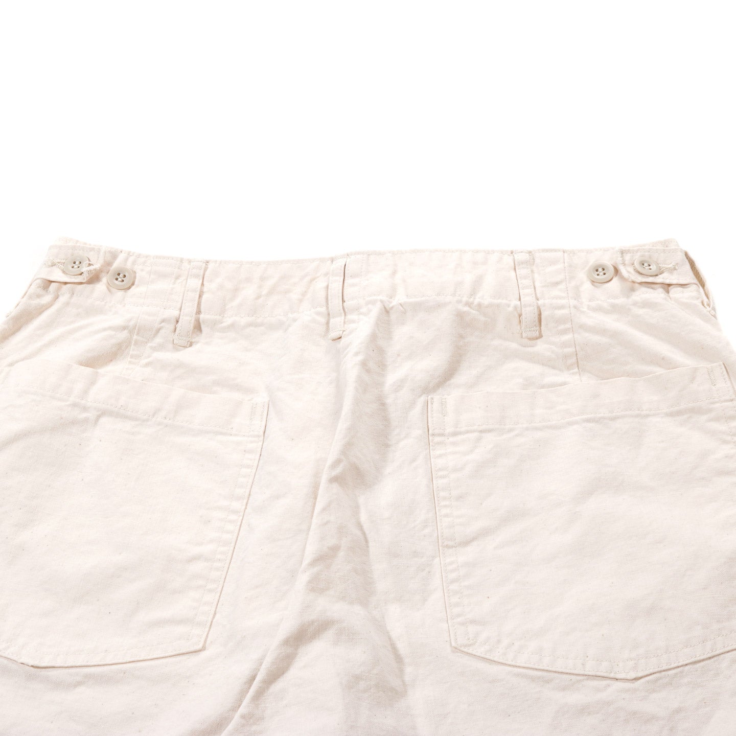 ORSLOW SUMMER FATIGUE PANTS ECRU