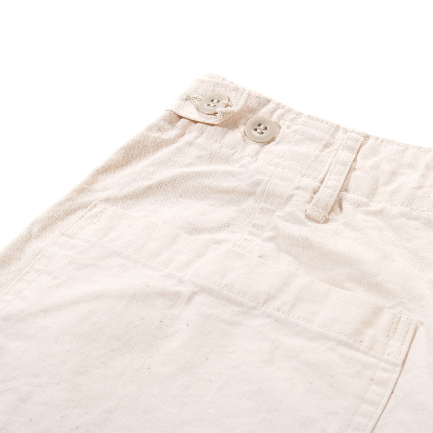 ORSLOW SUMMER FATIGUE PANTS ECRU