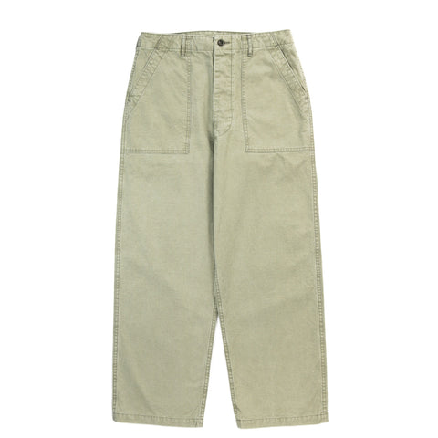 ORSLOW SUMMER FATIGUE PANTS GREEN