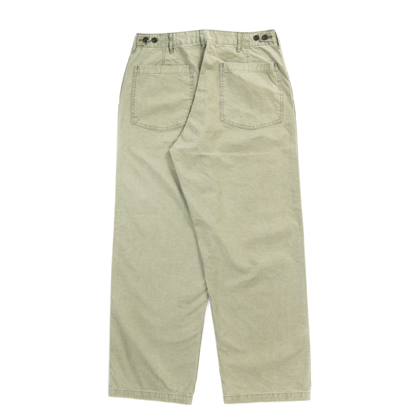 ORSLOW SUMMER FATIGUE PANTS GREEN
