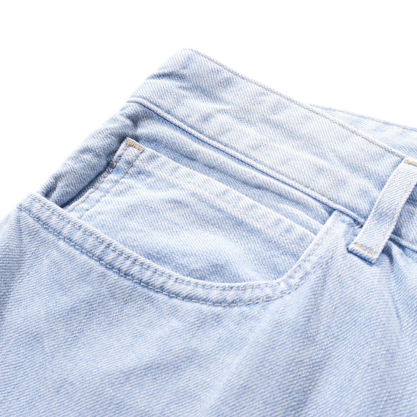 OLGA BASHA MID-RISE JEAN JANET SKY BLUE WASH