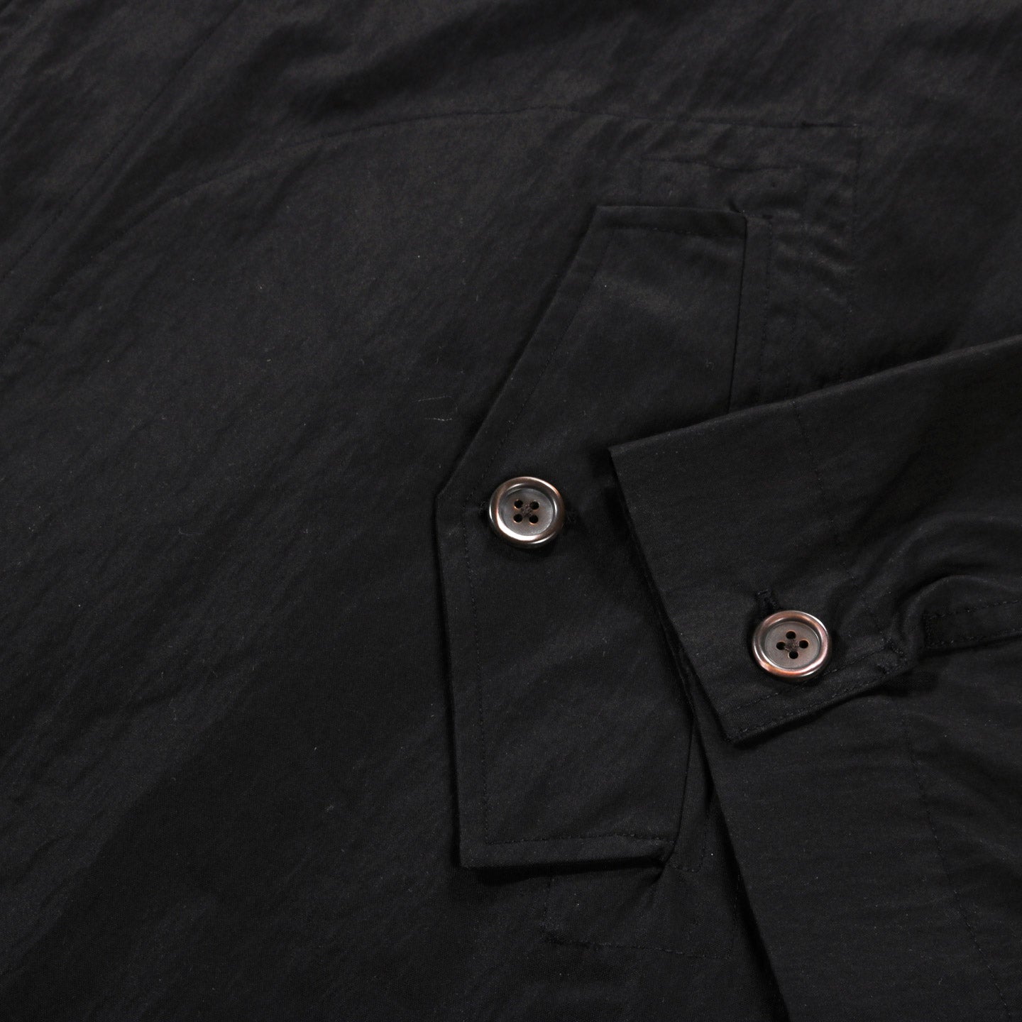 OUR LEGACY LEAD JACKET BLACK HIKING COTTON