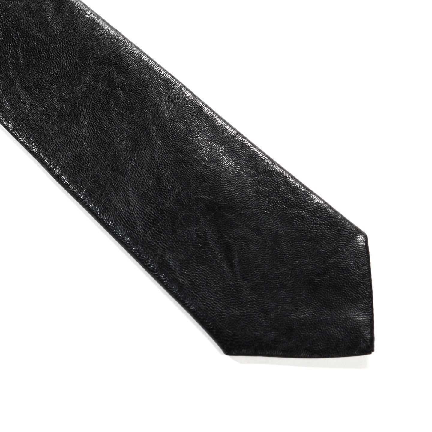 OUR LEGACY TIE BLACK REAL FAKE LEATHER