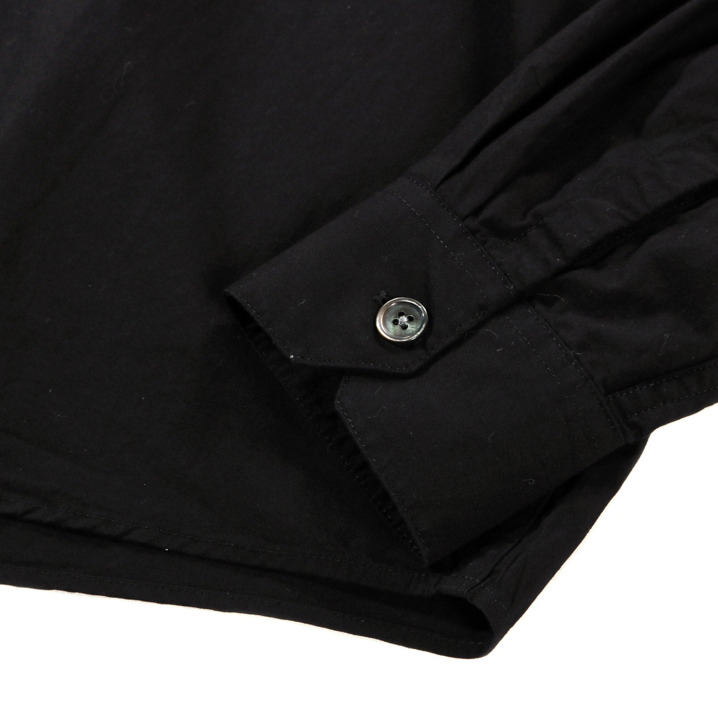 OUR LEGACY BEYOND SHIRT BLACK LIQUID POPLIN