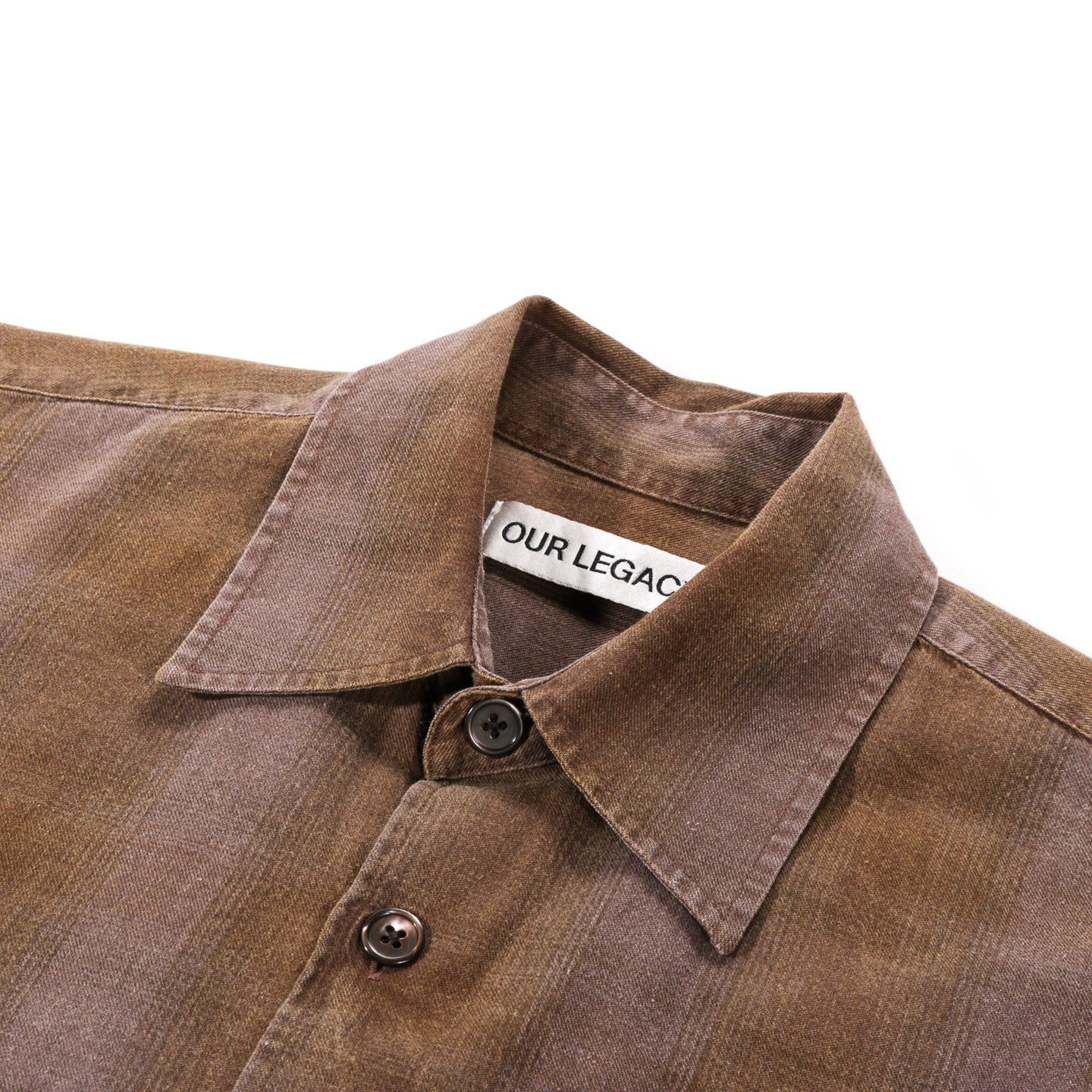 OUR LEGACY BORROWED SHIRT DAKOTA FLANNEL CHECK