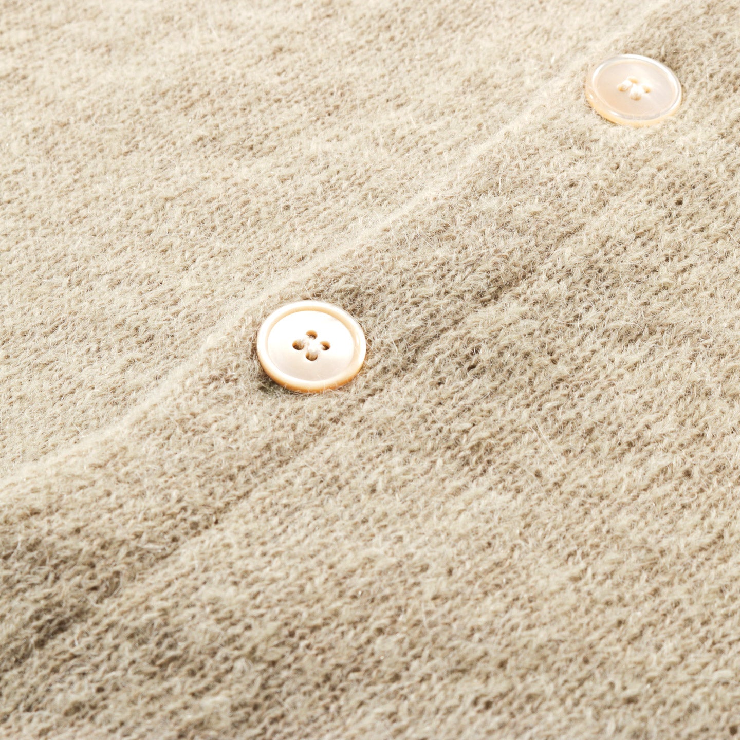 OUR LEGACY EVENING POLO SOFT SAGE FUZZY ALPACA
