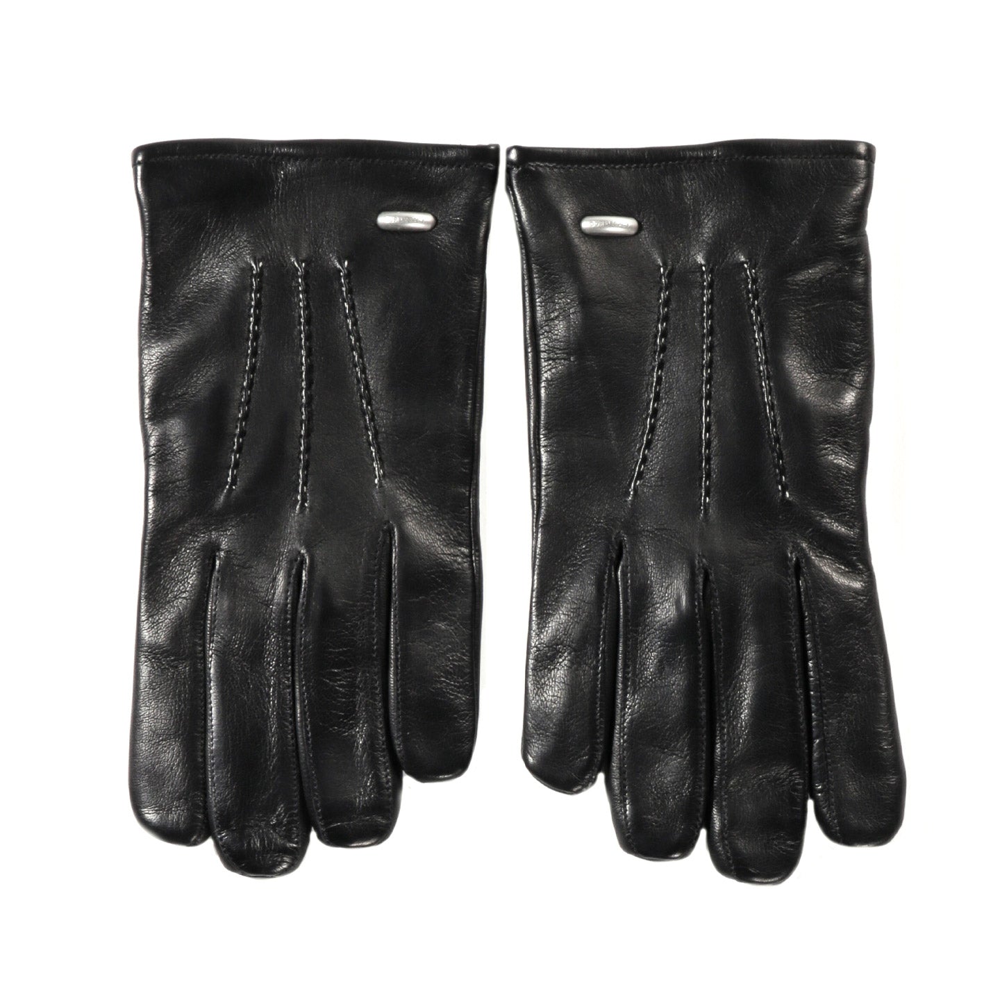 OUR LEGACY HIS GLOVES BLACK LEATHER