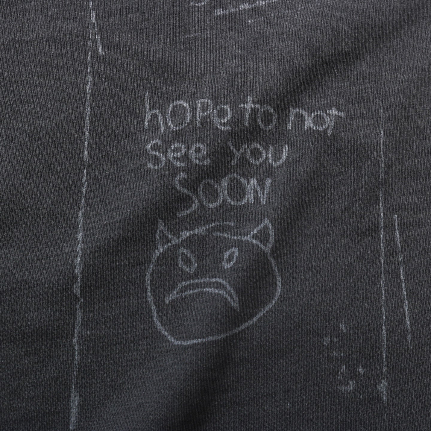 OUR LEGACY BOX T-SHIRT ANGRY FAN MAIL PRINT