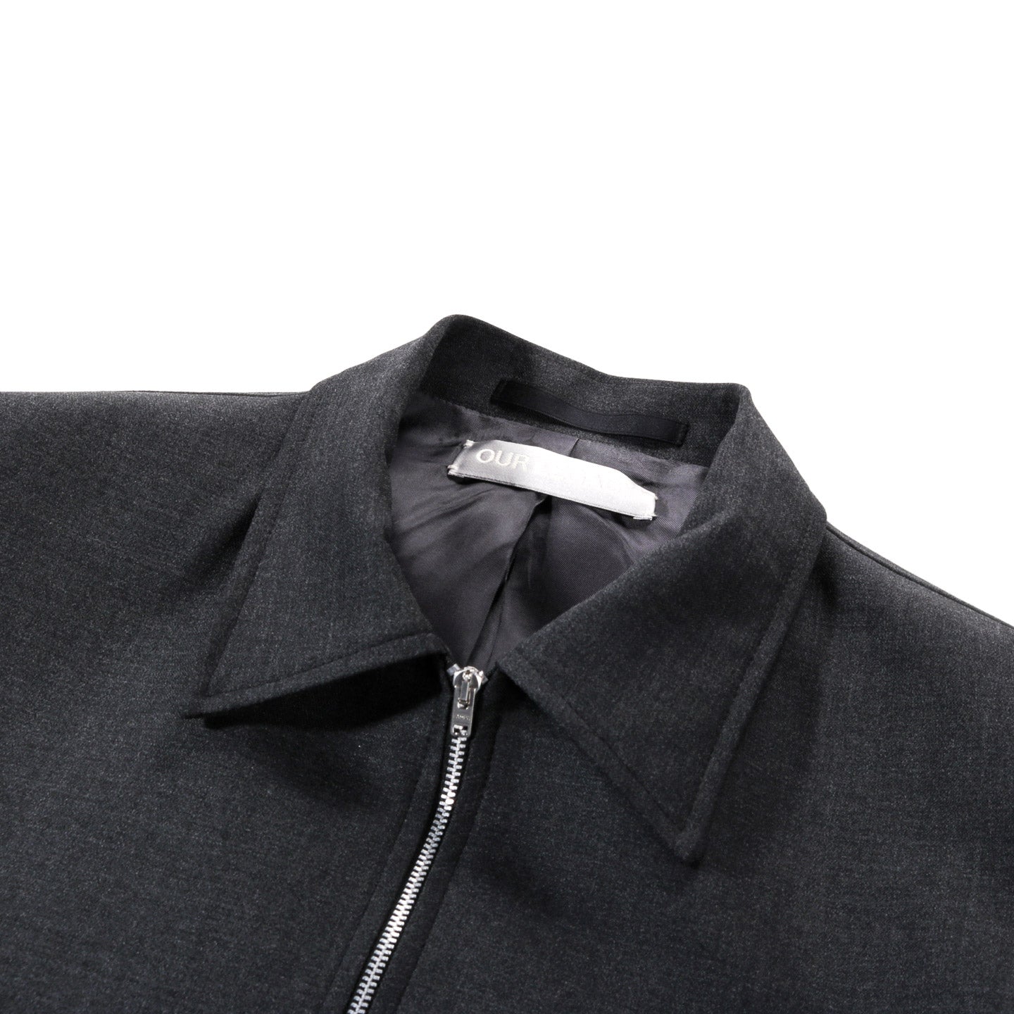 OUR LEGACY MINI JACKET PREMIUM CHARCOAL OFFICE WOOL