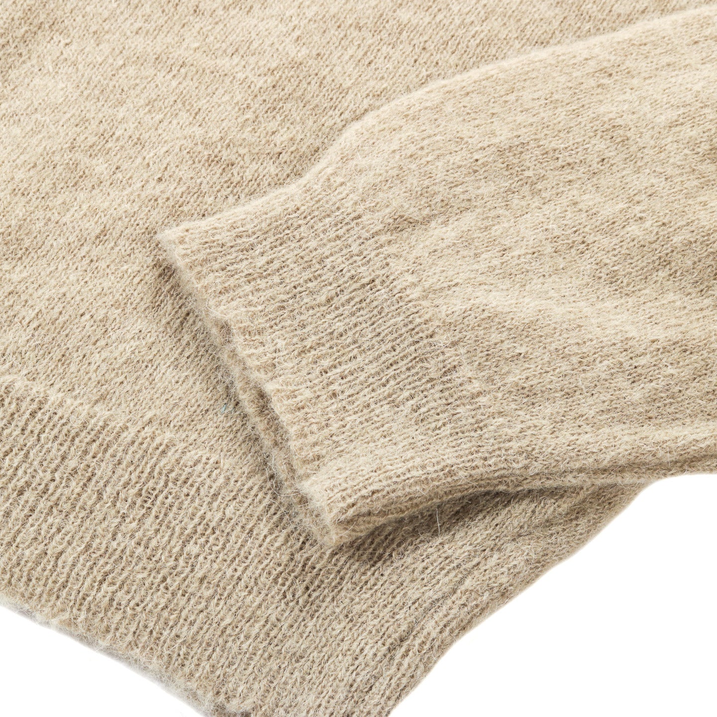 OUR LEGACY EVENING POLO SOFT SAGE FUZZY ALPACA