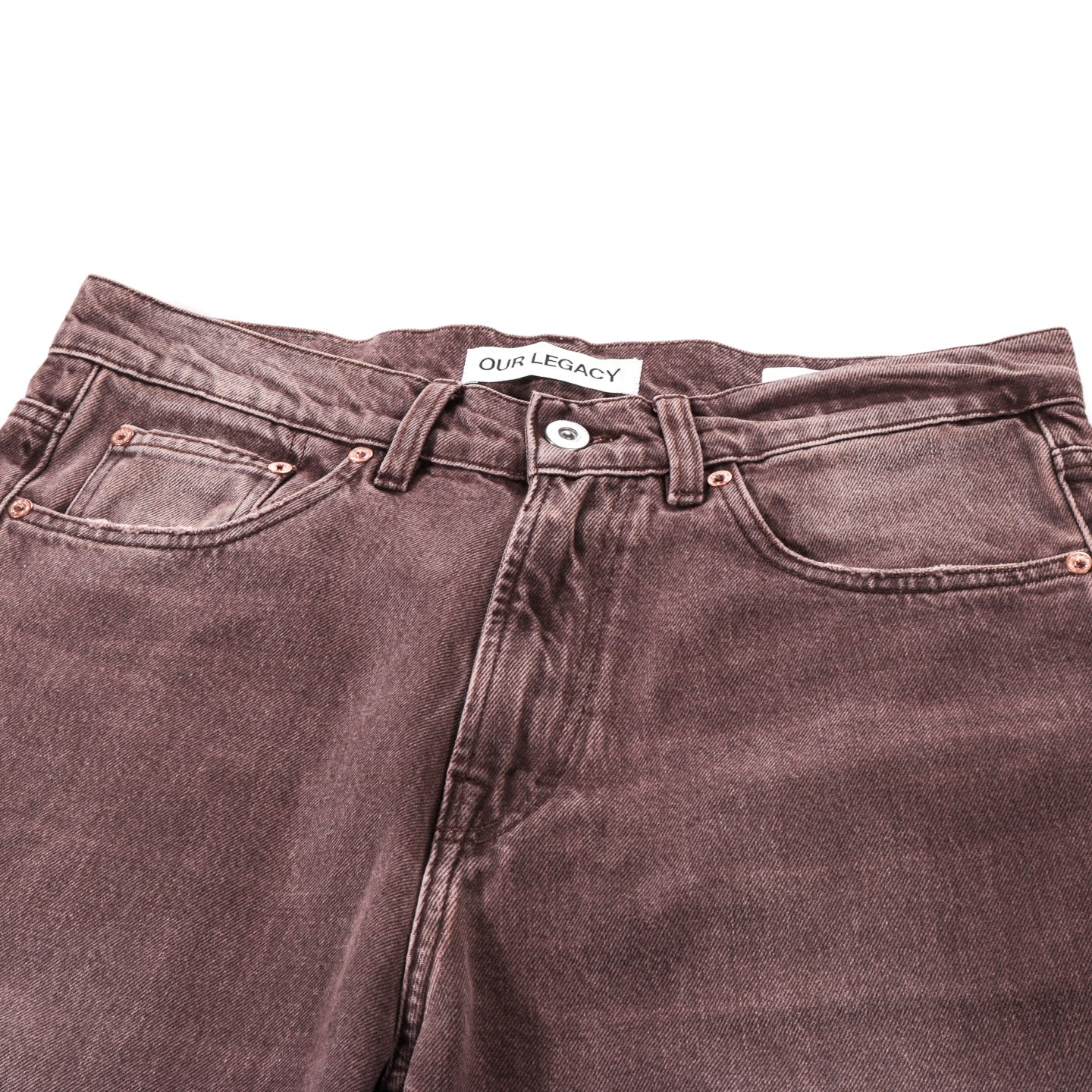 OUR LEGACY THIRD CUT OVERDYED CHOCO MELON