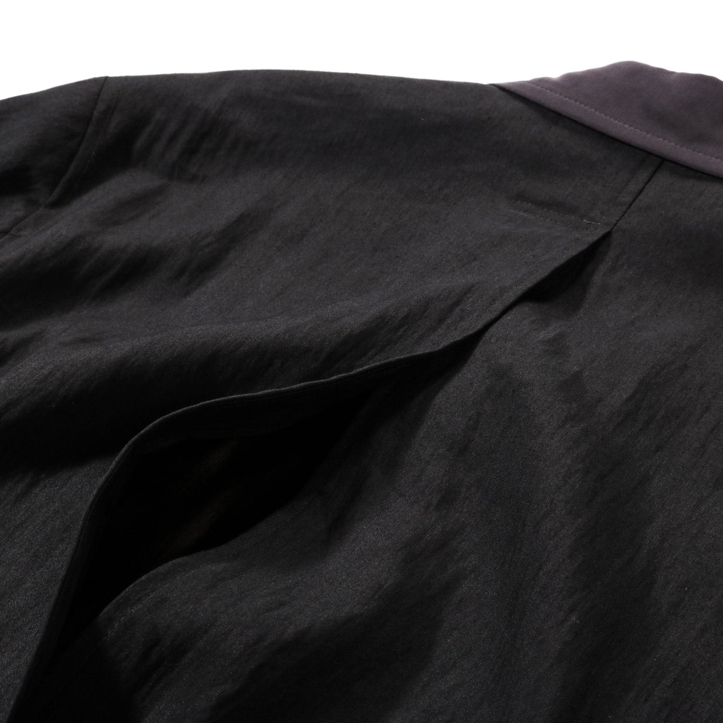 OUR LEGACY PACK BLAZER SOOT BLACK TECHFLAX