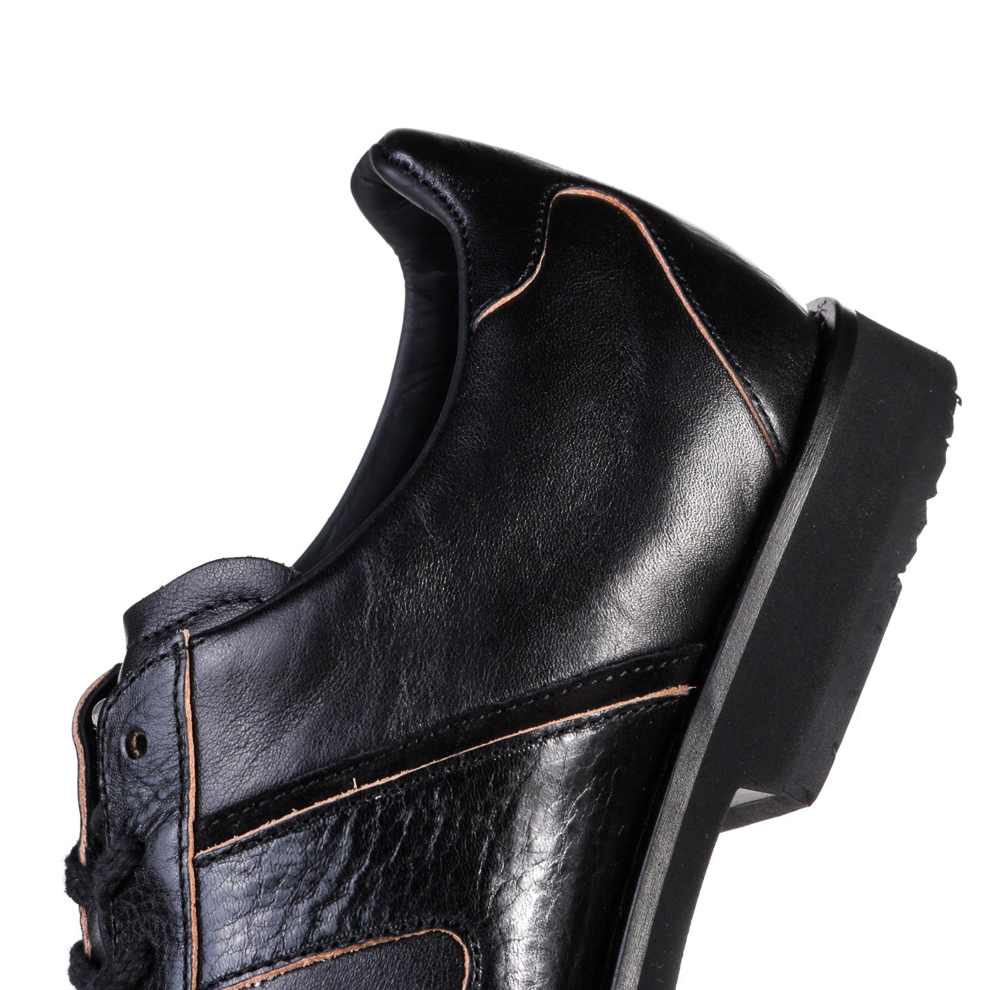 OUR LEGACY TEN PIN SHOE BLACK STRIKE LEATHER