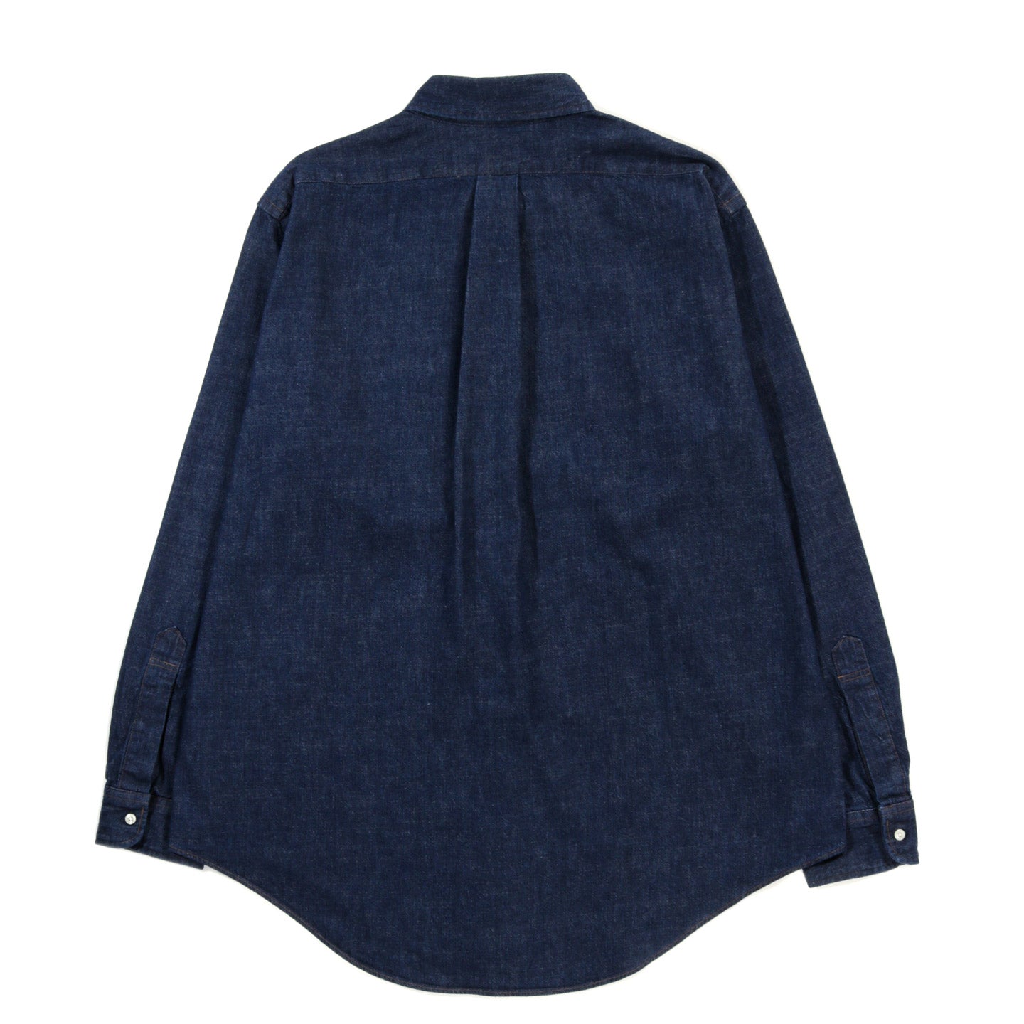 ORSLOW DENIM STANDARD BUTTON DOWN SHIRT ONE WASH