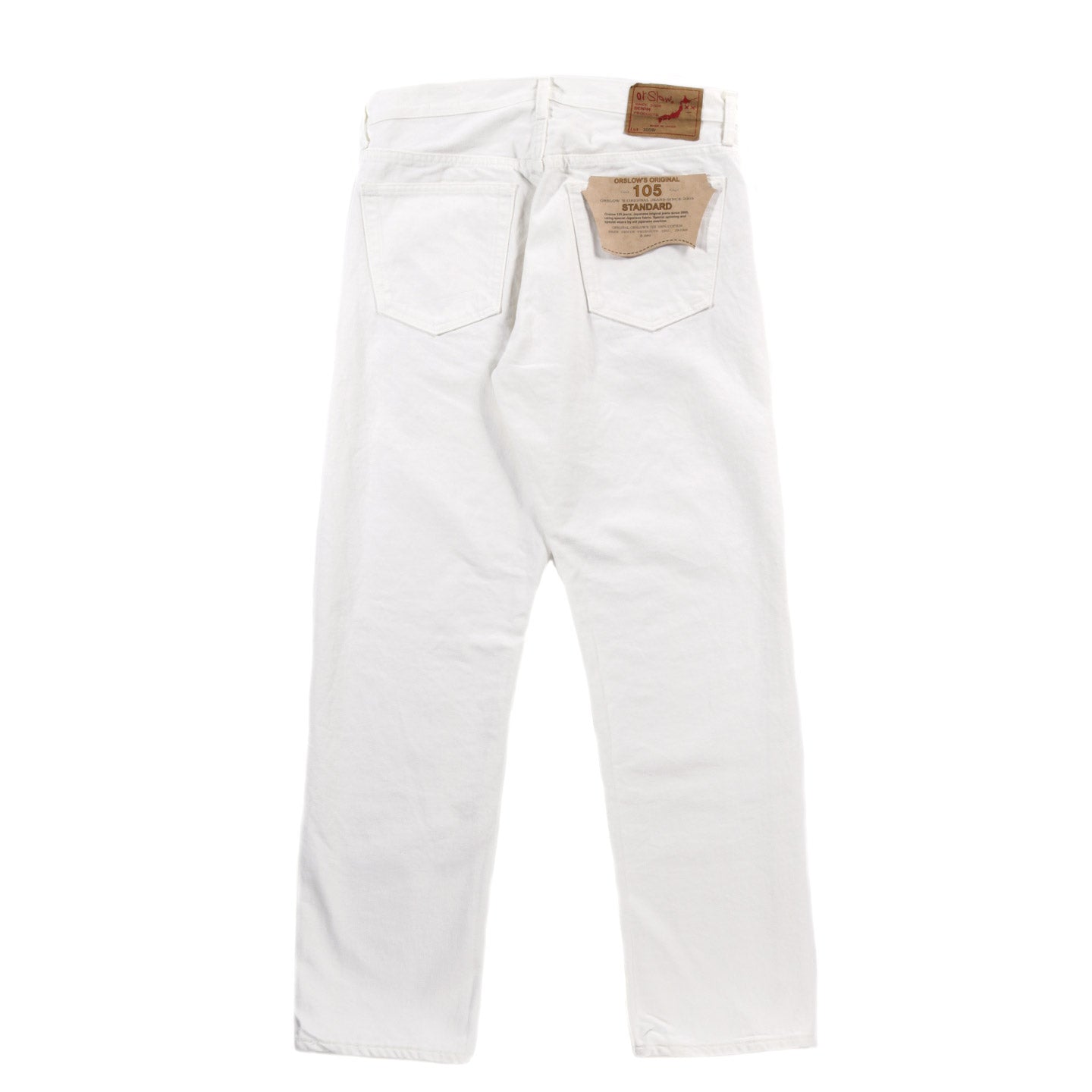 ORSLOW 105 STANDARD FIT 80'S WHITE