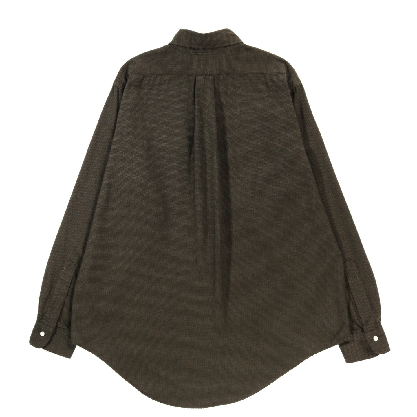 ORSLOW STANDARD BUTTON DOWN SHIRT COFFEE BROWN