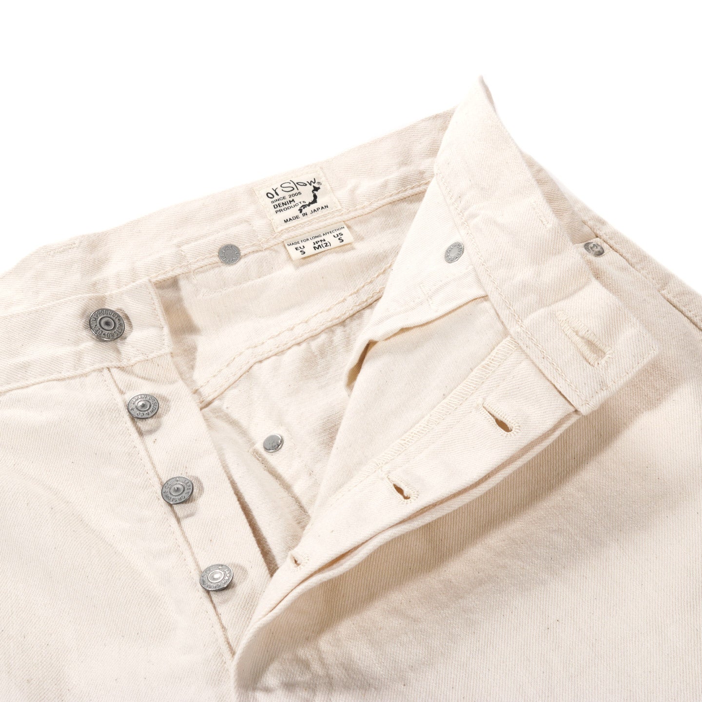 ORSLOW GRAND DAD'S FIT ECRU