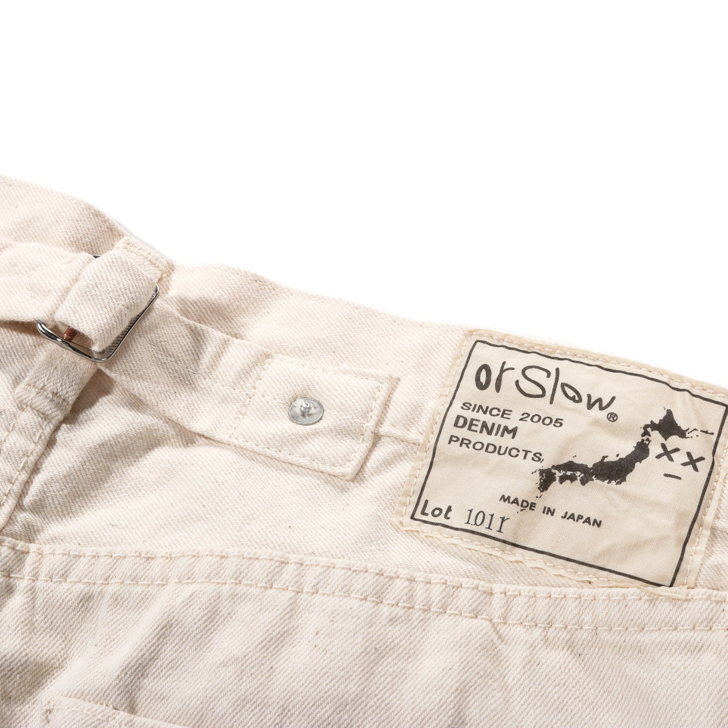 ORSLOW GRAND DAD'S FIT ECRU
