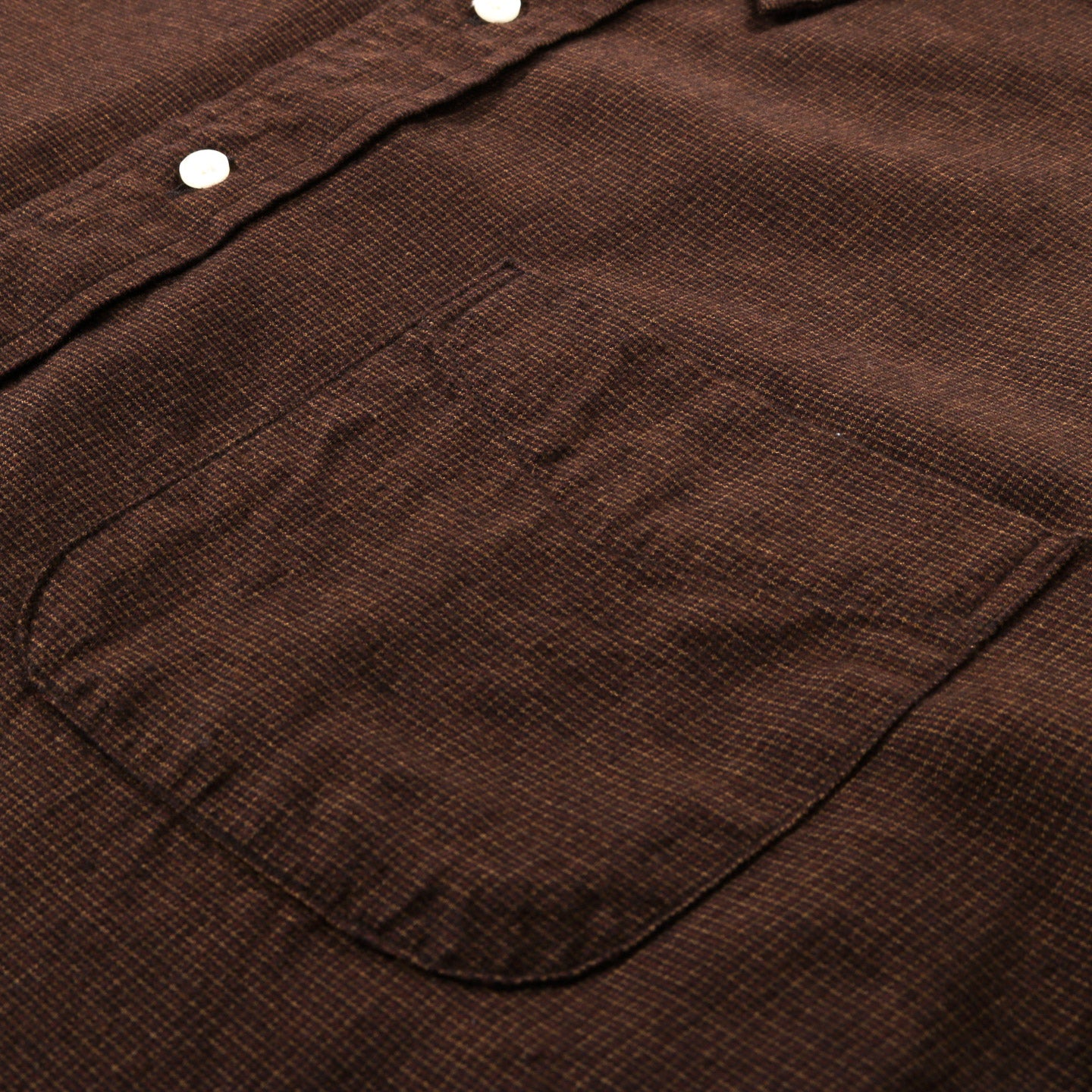 ORSLOW STANDARD BUTTON DOWN SHIRT BURGUNDY